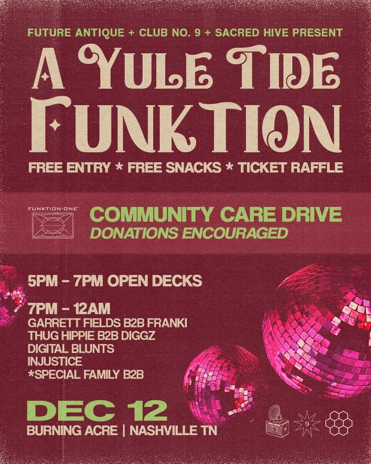 A Yule Tide Function - Community Food Drive